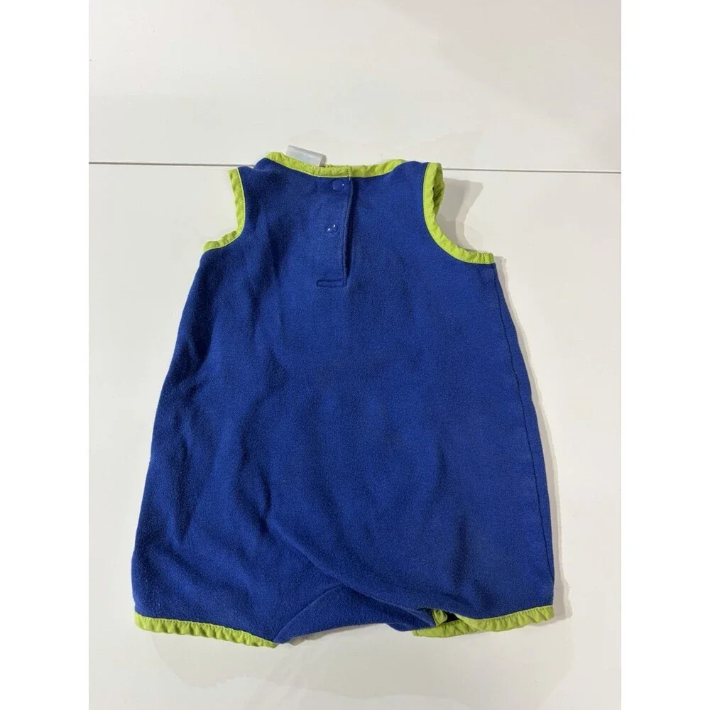 Hawaii Surf Floral Hawaiian Sleeveless Cotton One-Piece Romper 6-9 Months
